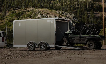 Trailers on the road